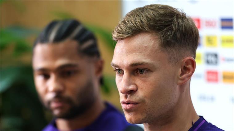 Kimmich sieht Ausfälle als Prüfung: „Schwierig aufzufangen“ Kapitän Joshua Kimmich ist nach den Ausfällen etlicher DFB-Stammkräfte noch mehr gefordert.