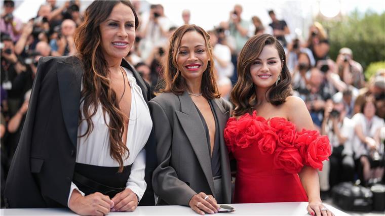 „Emilia Pérez“ von Jacques Audiard: schräg und fantastisch Karla Sofía Gascon, Zoe Saldana und Selena Gomez in Cannes.