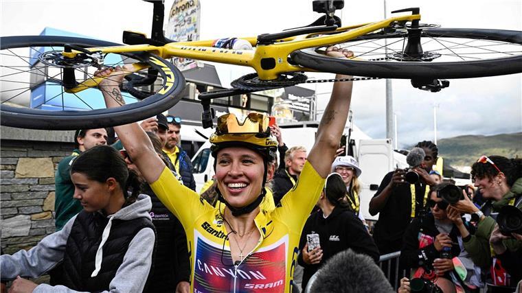 Katarzyna Niewiadoma ist die Siegerin der Tour de France der Frauen.
