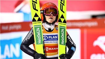 Katharina Schmid konnte beim Silvesterspringen nicht überzeugen.