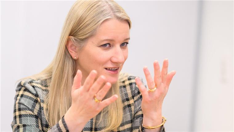Wahlmann: Opfer von Straftaten sollten Opferhilfe nutzen Kathrin Wahlmann (SPD), Justizministerin Niedersachsen, spricht.