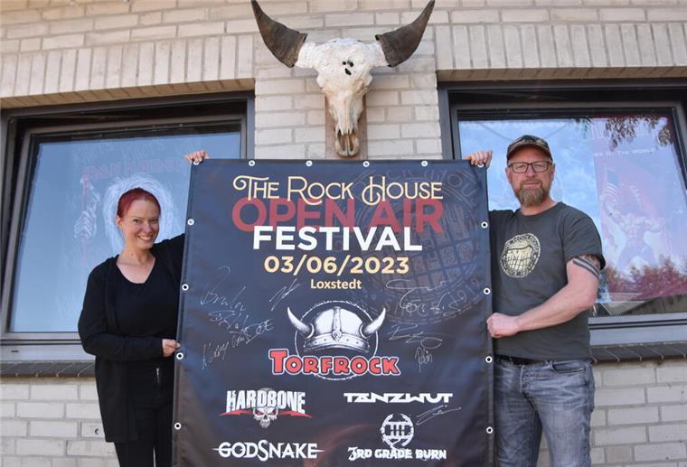 Gute Nachricht für Festival-Fans: Rock House geht weiter Katrin und Lars Hill