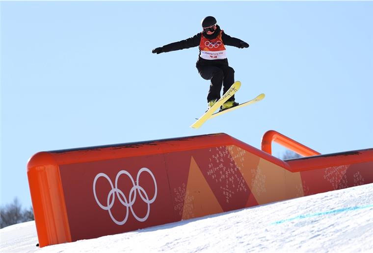 Kea Kühnel bei den Olympischen Winterspielen 2018.
