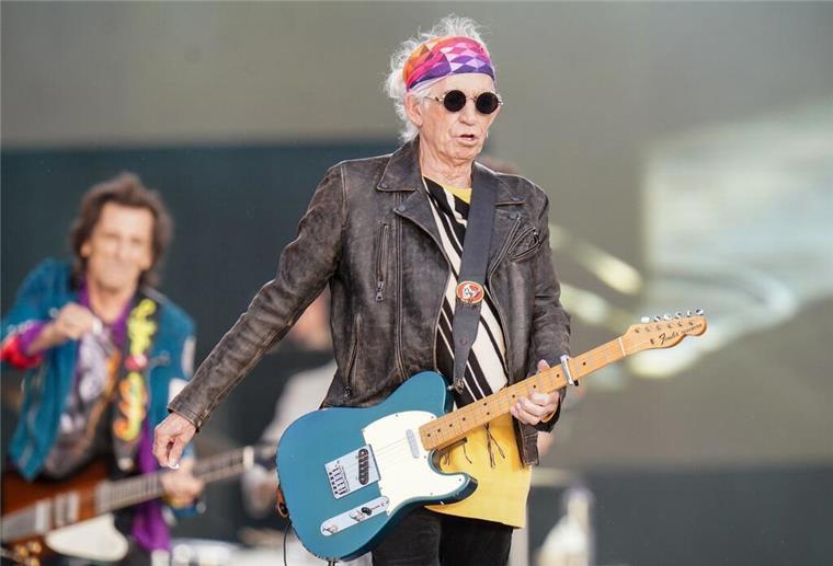 Kultgitarrist Keith Richards wird 80 Keith Richards wird 80 Jahre alt.