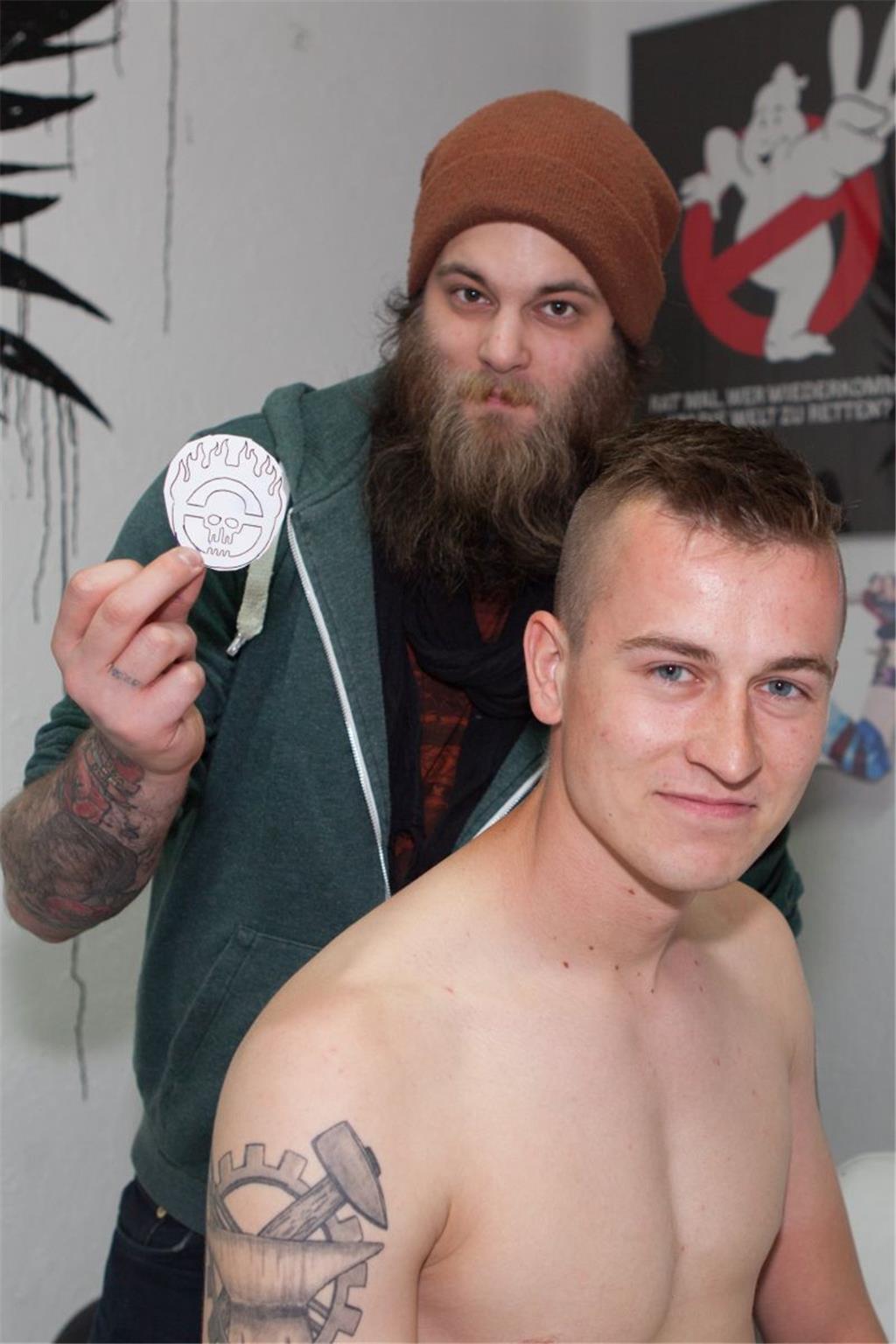 Kerim Walther und Frederik Streich