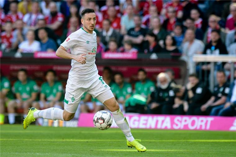 Kevin Möhwald (Werder Bremen) verbreitet Optimismus.