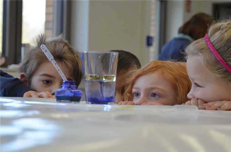Zeven: Über die "Brücke" geht's leichter zur Schule Kita-Kinder und Erstklässler experimentieren im Rahmen des „Brücken-Projekts“ an der Aue-Mehde-Grundschule Zeven zusammen.
