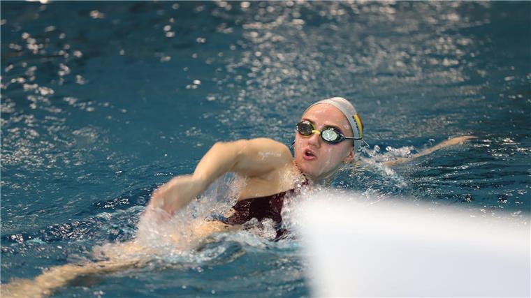 Klara Bleyer beim Training in Bochum.