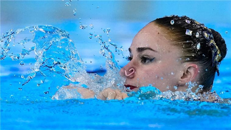 Synchronschwimmerin Bleyer wird WM-Fünfte und übt Kritik Klara Bleyer sieht sich ungerecht bewertet.