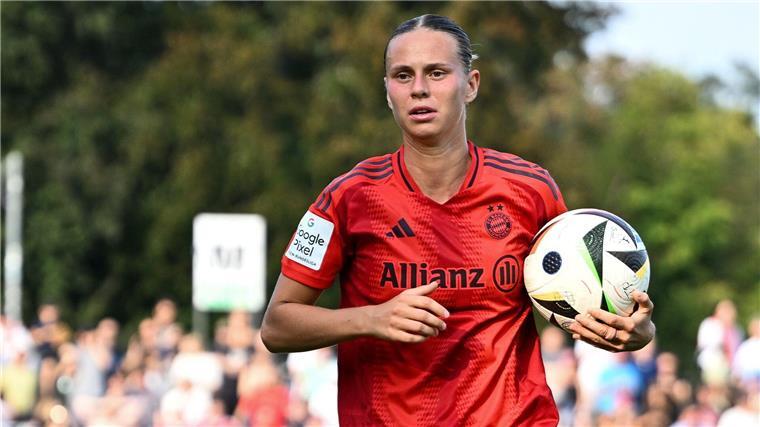 Bayern-Fußballerinnen gewinnen auch gegen Köln Klara Bühl erzielte das 1:0 für die Münchnerinnen.
