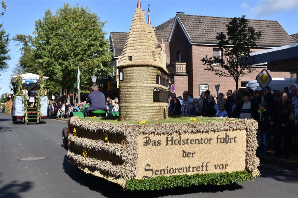 Klein Meckelsen hatte als Motiv das Holstentor in Lübeck gewählt.