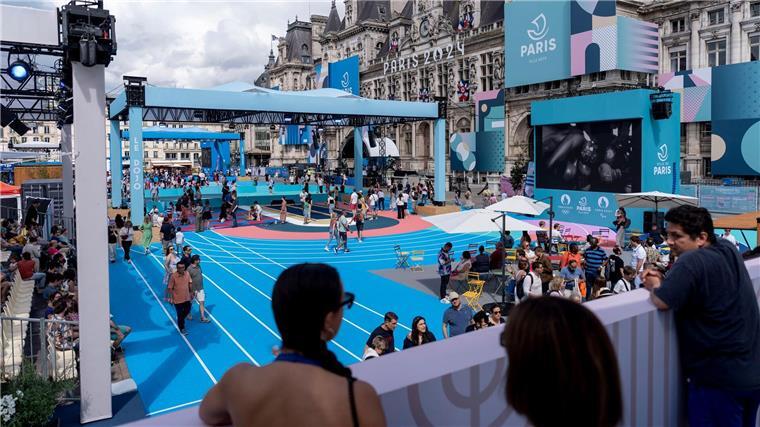 Kleiner Nager statt großer Sabotage-Komplott: Ein Marder hat Leitungen an einer Olympia-Fanzone durchtrennt.