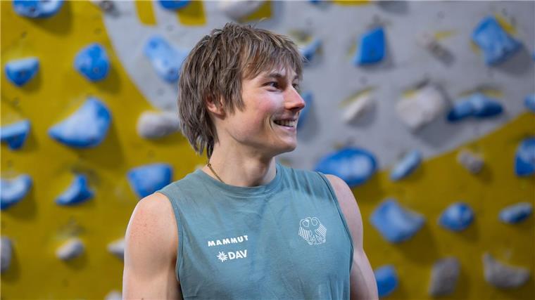 Gute Teamchemie soll deutsche Kletterer in Paris beflügeln Kletterer Alexander Megos tritt in Paris bei seinen zweiten Sommerspielen an.