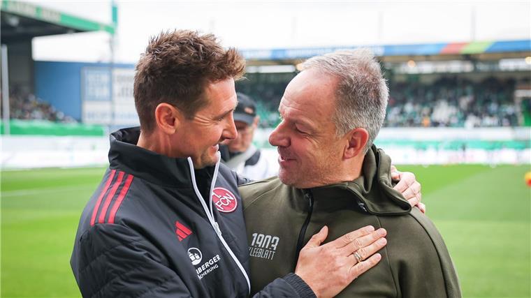 Kloses Nürnberger gewannen 4:0 gegen das Team von Zorniger.