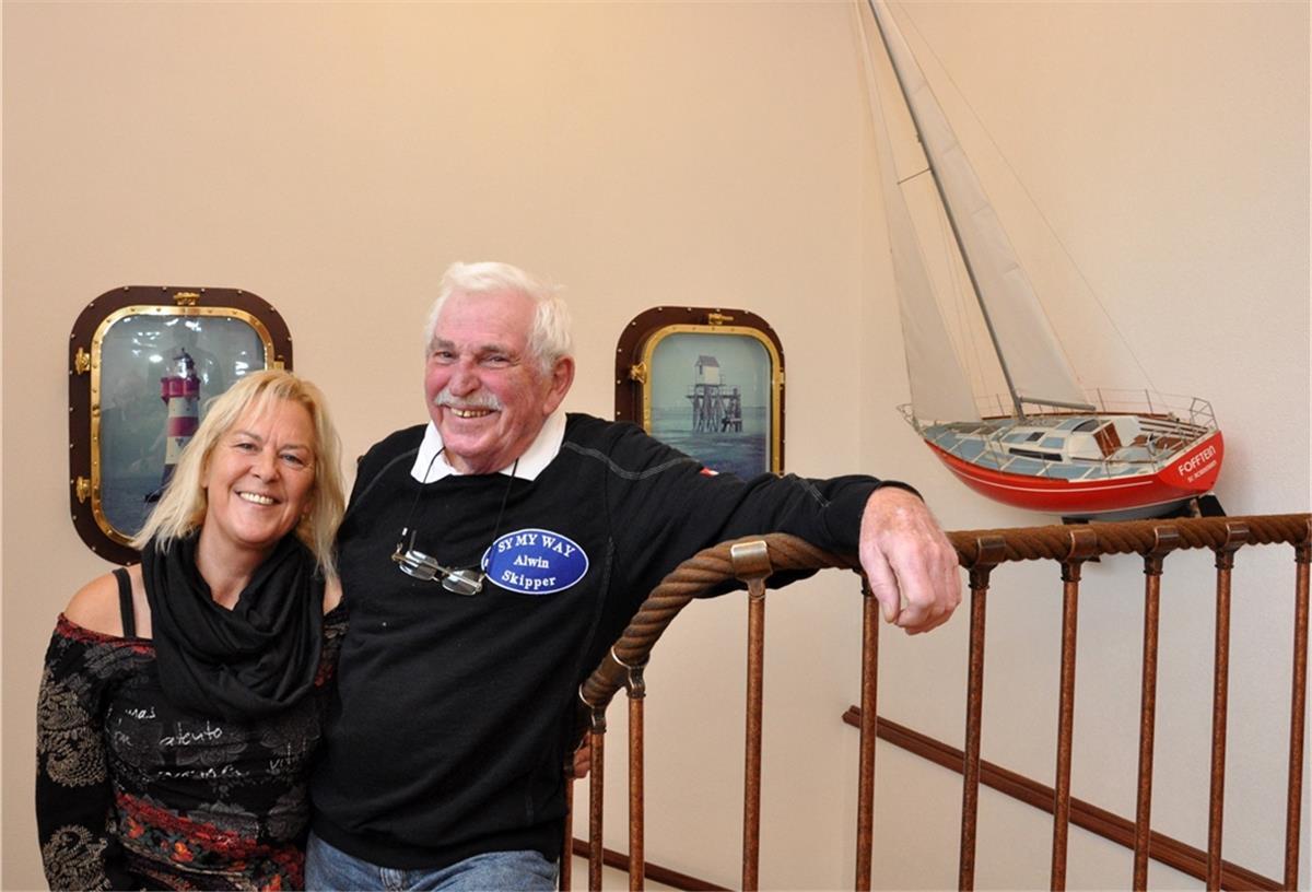 In Nordenham Hunderte Skipper ausgebildet Knapp 20 Jahre hat Alwin Göhring die Yachtschule My Way in Nordenham geleitet. Seine Nachfolge übernimmt Tina Klußmann.