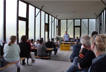 Einwohnerversammlung in Dorfhagen