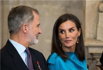 König Felipe VI. und Königin Letizia von Spanien.