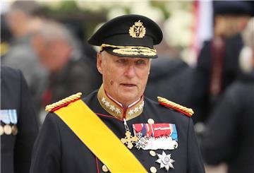 König Harald V. von Norwegen 2019 in Luxemburg.