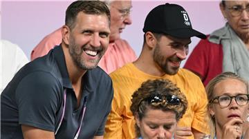 Kommt extra für das Karriereende seines Freundes Timo Boll nach Deutschland: Basketball-Star Dirk Nowitzki.
