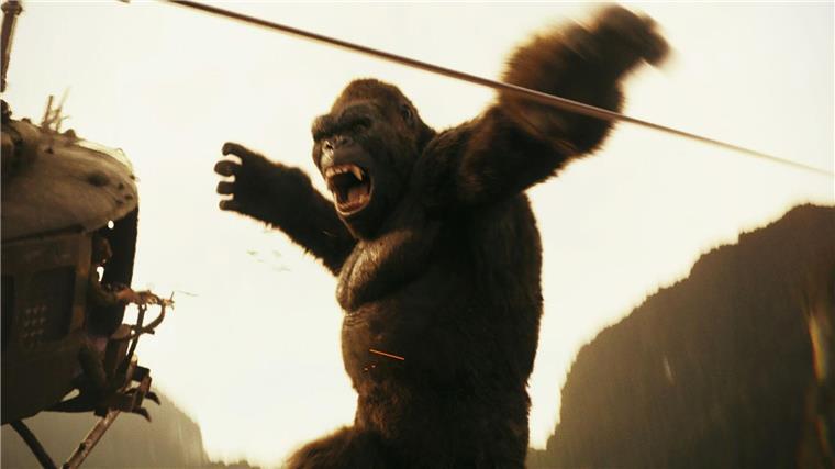 „Kong: Skull Island“: Die Monster sind die Stars Kong ist sicher gefährlich - aber vielleicht ist er ja gar nicht der Feind der Menschen. Zu sehen im Film „Kong: Skull Island“. (Handout von ProSiebenSat.1)