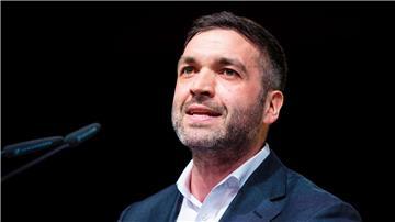 Konstantin Kuhle, neuer Landesvorsitzender der FDP Niedersachsen, spricht beim Landesparteitag der FDP Niedersachsen.