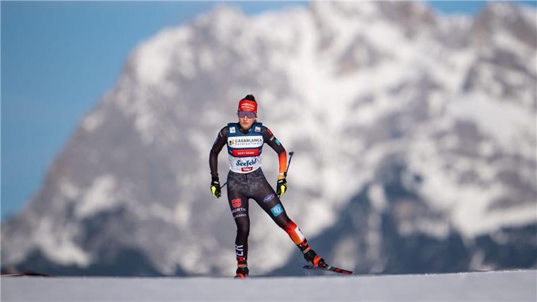 Konzentration auf Sport und Schule: Nathalie Armbruster.