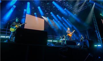Kraft- und gefühlvolle Musik gab es beim Open-Air-Konzert. Foto: Hartmann