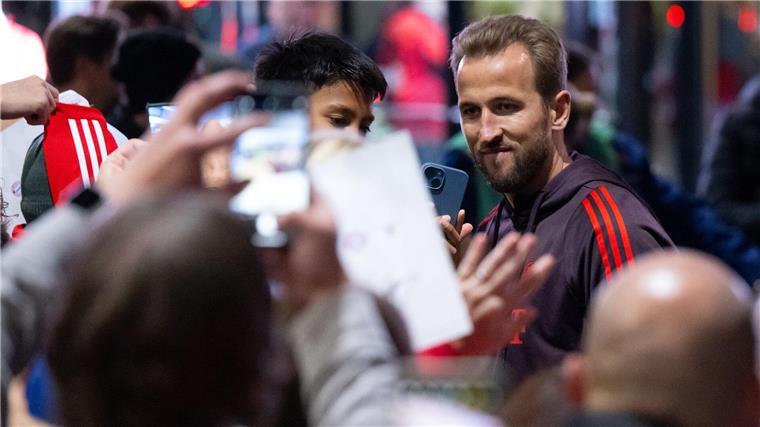 „Hart, uns zu stoppen“: Bayern sehen Signal im Titelkampf Lächelt nach Schmerzen wieder: Harry Kane.