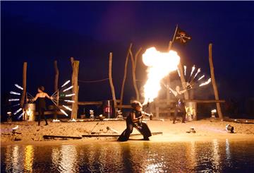 „Lagune in Flammen“ fällt in diesem Jahr aus. Archivfoto Bredendiek