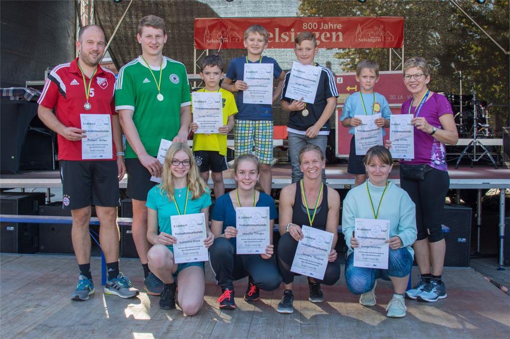 Lamberti-Sponsorenlauf: Die Medaillengewinner auf einen Blick beim Herbstmarkt u...