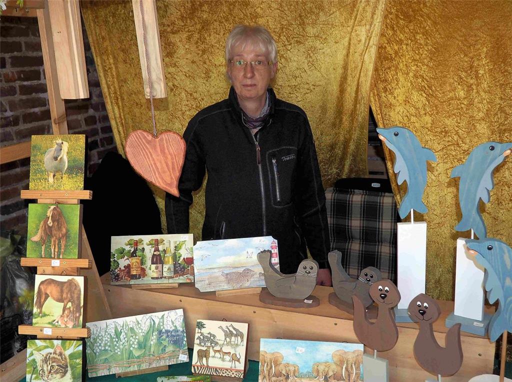 Landmarkt auf dem Herr Hof in Misselwarden-Engbüttel. 