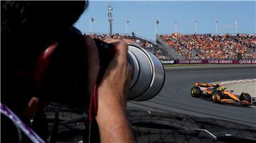 Lando Norris entreißt Max Verstappen die Pole in Zandvoort.