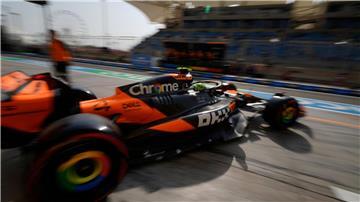 Lando Norris führt vor dem Rennen in Bahrain die WM an.