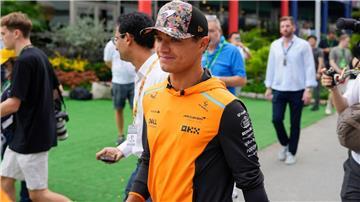Lando Norris ist die Nummer eins im Freitagstraining.