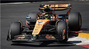 Lando Norris ist in Monaco nicht zu stoppen.