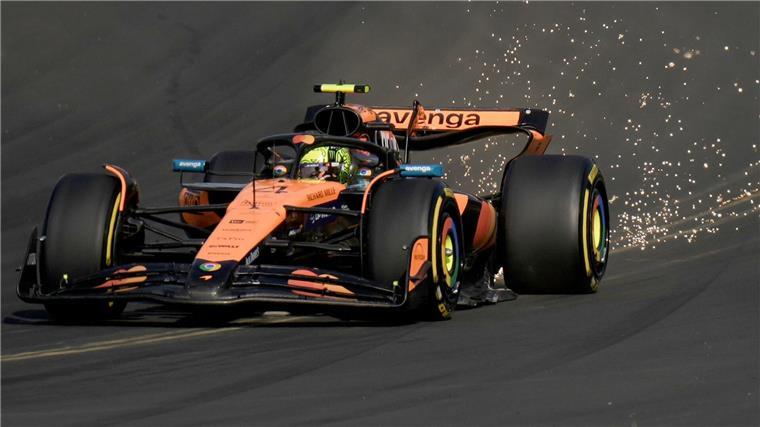 Lando Norris leistete sich einen folgenschweren Patzer in der Sprint-Qualifikation.