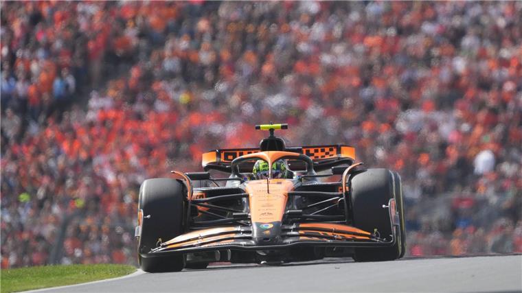 Lando Norris verpatzt mal wieder seinen Start.