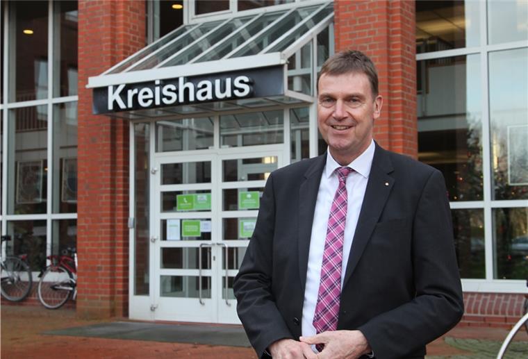 Landrat Kai-Uwe Bielefeld ist nur noch bis Ende des Jahres im Amt.