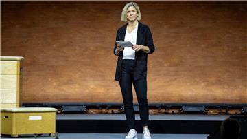 Laura Ludwig warb mit einer emotionalen Rede für das Großereignis. 