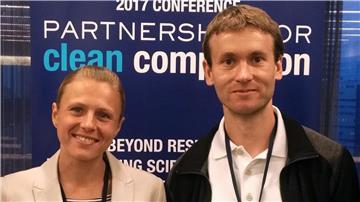 Leben längst in den USA an einem unbekannten Ort: Witali und Julia Stepanow.  