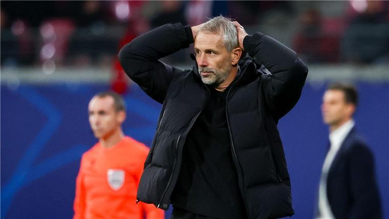 Stresstest gegen Klopps Erben: Roses Null-Dilemma Leipzigs Trainer Marco Rose muss in der Champions League Lösungen finden.