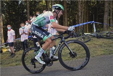 Lennard Kämna holte sich am Dienstag auf dem 16. Teilstück nach 164 Kilometer von La Tour-du-Pin nach Villard-de-Lans den Sieg.