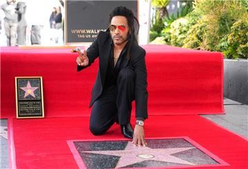 Lenny Kravitz hat einen Stern auf dem Hollywood Walk of Fame.