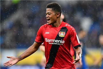 Leon Bailey ist der Leverkusener Star beim Duell mit Hoffenheim.