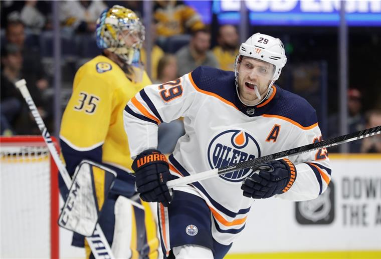 Leon Draisaitl von den Edmonton Oilers würde einen möglichen Saisonabbruch sportlich nehmen.