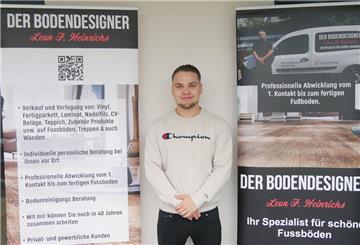 Leon Heinrichs ist DER BODENDESIGNER.