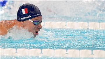 Léon Marchand hat bei Olympia die Goldmedaille gewonnen.