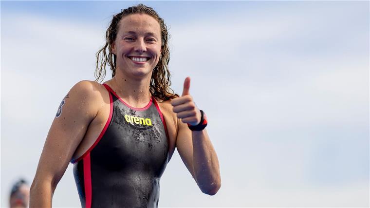 Beck nennt Vorbereitung auf Freiwasser-Rennen chaotisch Leonie Beck hofft auf eine Olympia-Medaille im Freiwasserschwimmen.