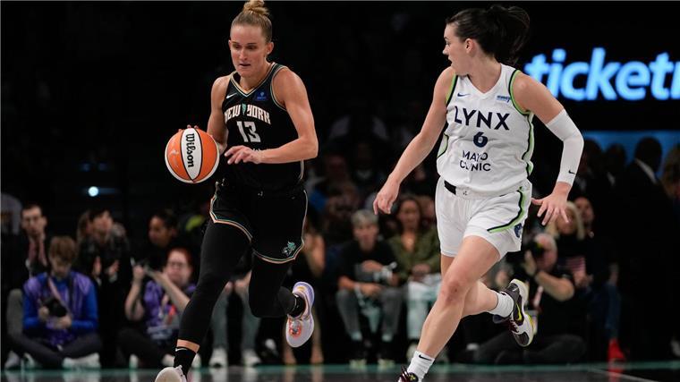 Leonie Fiebich und Nyara Sabally auf dem Basketball-Olymp Leonie Fiebich hatte großen Anteil am ersten Titel für New York.