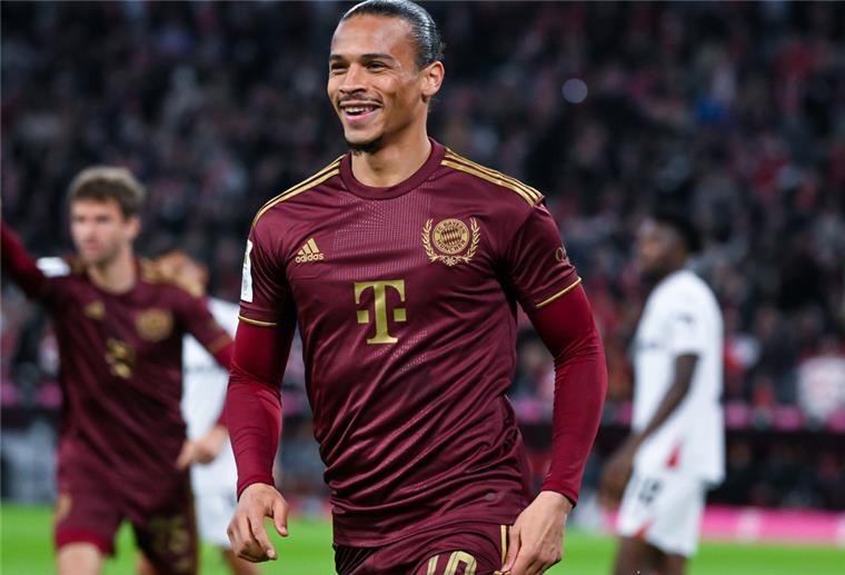 Bittere Nachricht für Bayern: Sané fällt verletzt aus Leroy Sane von Bayern München